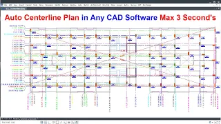 Auto Generate Center Line Plan