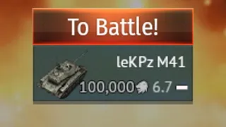 My first time leKPz M41