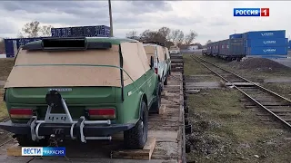 Машины, отправленные из Хакасии в зону СВО, дошли до наших бойцов