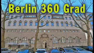Berlin 360 Grad -  Oderberger Strasse Richtung Mauerpark