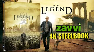 I Am Legend Zavvi 4K Ultra HD Blu-ray Steelbook
