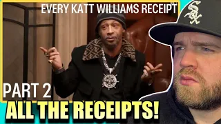 EVERY Receipt for Katt Williams Latest Interview Part 2 (Reaction)  SHAQ & KEVIN HART??!
