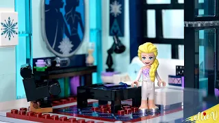 Building Elsa a luxe penthouse, yes, it's a modern day princess apartment! Custom Lego Build DIY