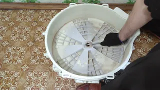 Как вынуть сальник из бака стиральной машины