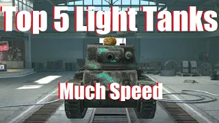 Top 5 Light Tanks in WoT Blitz