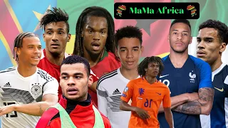 😱Players of African Origin That Are KEY PLAYERS ⚽ For Top European Countries 🤯