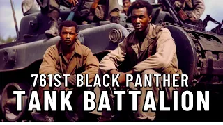 The EXTRAORDARY 761st Black Panther Tank Battalion  #onemichistory