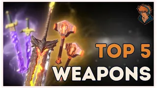 The 5 BEST Epic Weapons in Shadow Fight Arena ❤️‍🔥