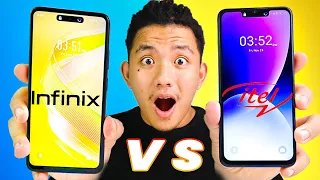 INFINIX SMART 8 VS ITEL A70 - THE BATTLE OF 3K PHP PHONES!