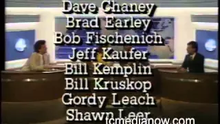 WCCO-TV 10pm Report  Credits 1986