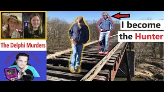 CRAZY! Reenacting the Bridge Guy! The Unsolved Delphi Murders #MOBcrew