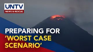 Albay province under a state of calamity due to the unrest of Mt. Mayon