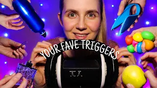 ASMR Doing Your Top 20 Favorite Triggers