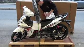 unboxing SYM VF125 παπί 2020