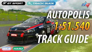 Gran Turismo Sport | Autopolis Daily Race Track Guide | Scirocco Gr.4