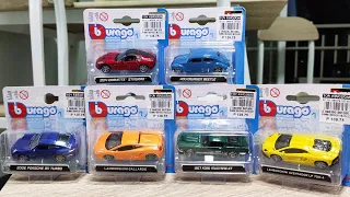 Bburago 1/64 Cars Review - VW Beetle, Ford Mustang, Lamborghini Gallardo, Porsche 911 and More!