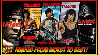 All 5 RAMBO Movies Ranked From Worst to Best! (2021)
