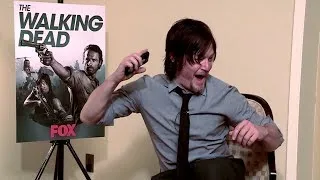Norman Reedus (Daryl) Gets Zombie Pranked!!