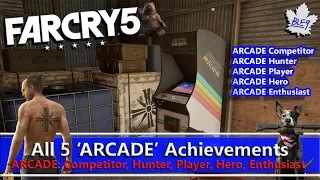 Far Cry 5 - All 5 ARCADE Achievements/Trophies