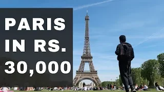 Paris For Rs. 30,000 - Hostel, Parties, Indian Food, Sim, Museums, Boats, Palaces - Indian Vlogger