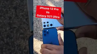 galaxy s21 ultra vs iphone 12 pro max zooming test