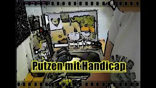 So putze ich meine Wohnung mit meiner Behinderung!? Mein Kampf mit dem Schrubber / #Putzvlog I Rebby