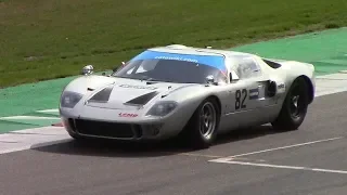 1965 Ford GT40 Racing on Track! 4,7L 289ci V8 Sounds!