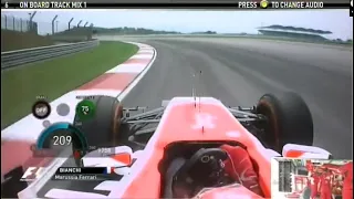 F1 Sepang 2014 (FP1) Jules Bianchi OnBoard