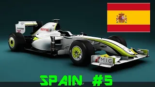 F1 2009 CAREER - BRAWN GP - SPAIN #5