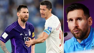 Lionel Messi REVEALS why he was angry with Robert Lewandowski during the 2022 World Cup!