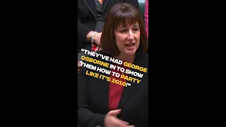 Tories "party like it's 2010": Rachel Reeves destroys Jeremy Hunt's budget