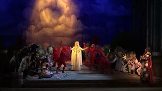 Сцена Таяния Снегурочки из оперы Римского-Корсакова "Снегурочка"