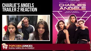 CHARLIE'S ANGELS Trailer 2 - The Popcorn Junkies FAMILY Reaction