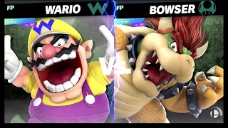 Super Smash Bros Ultimate Amiibo Fights – Request #16931 Wario vs Bowser