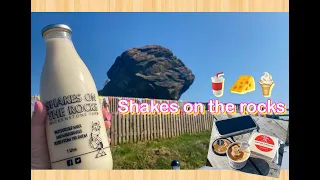 SUNNY day out and FARM fresh MILKSHAKE in the English Countryside - shakes on the rocks