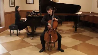 Brahms Cello Sonata No.1 in E minor op.38/ Yuya Mizuno and Kaoruko Igarashi
