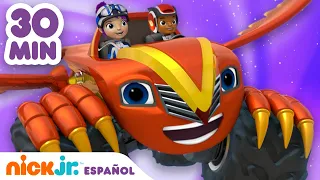 Las asombrosas transformaciones animales de Blaze | Nick Jr. en Español