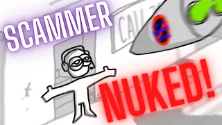 Jim Browning literally Nukes a Scam call center [Fan Animation]