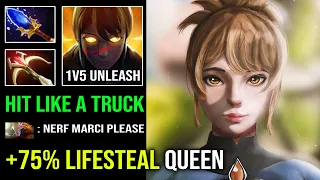 REASON Why Marci is the Most OP Hero in 7.32c | WTF +75% Unleash Lifesteal Hit Like a Truck Dota 2