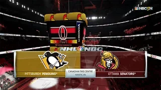 NHL 17 (PS4) - 2017-18 - Game 13 @ Senators