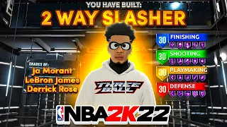 *NEW* "2-WAY SLASHER" BUILD IS THE BEST ISO BUILD IN NBA 2K22! BEST ISO BUILD FOR SEASON 6 NBA 2K22!
