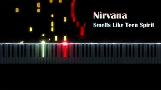 Nirvana - Smells Like Teen Spirit (piano cover by ustroevv)