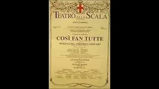 Mozart Opera Cosi Fan Tutte Act II