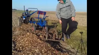 Мотоблок виручає.Сапаторим кінним сапатором