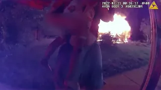 Pizza Delivery Man Saves Family from House Fire