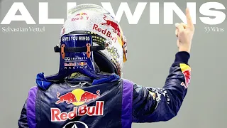 Sebastian Vettel | All 53 wins