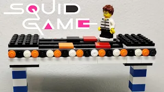 Lego | How to Make a Working Squid Game (Glass Bridge)