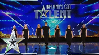 Trinity Ath Í show off their fancy footwork | Auditions Series 1 | Ireland's Got Talent