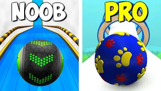 Noob VS Pro | Going Balls - Speedrun Gameplay Level 98