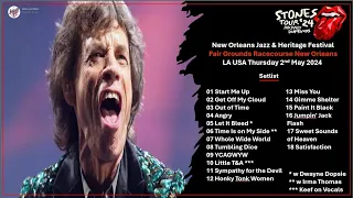 Rolling Stones New Orleans USA 02-05-2024 [ExQ Aud Recording]